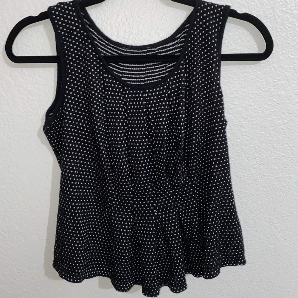 Polka Dot Crop Top Tank